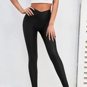 asymmetrical leggings